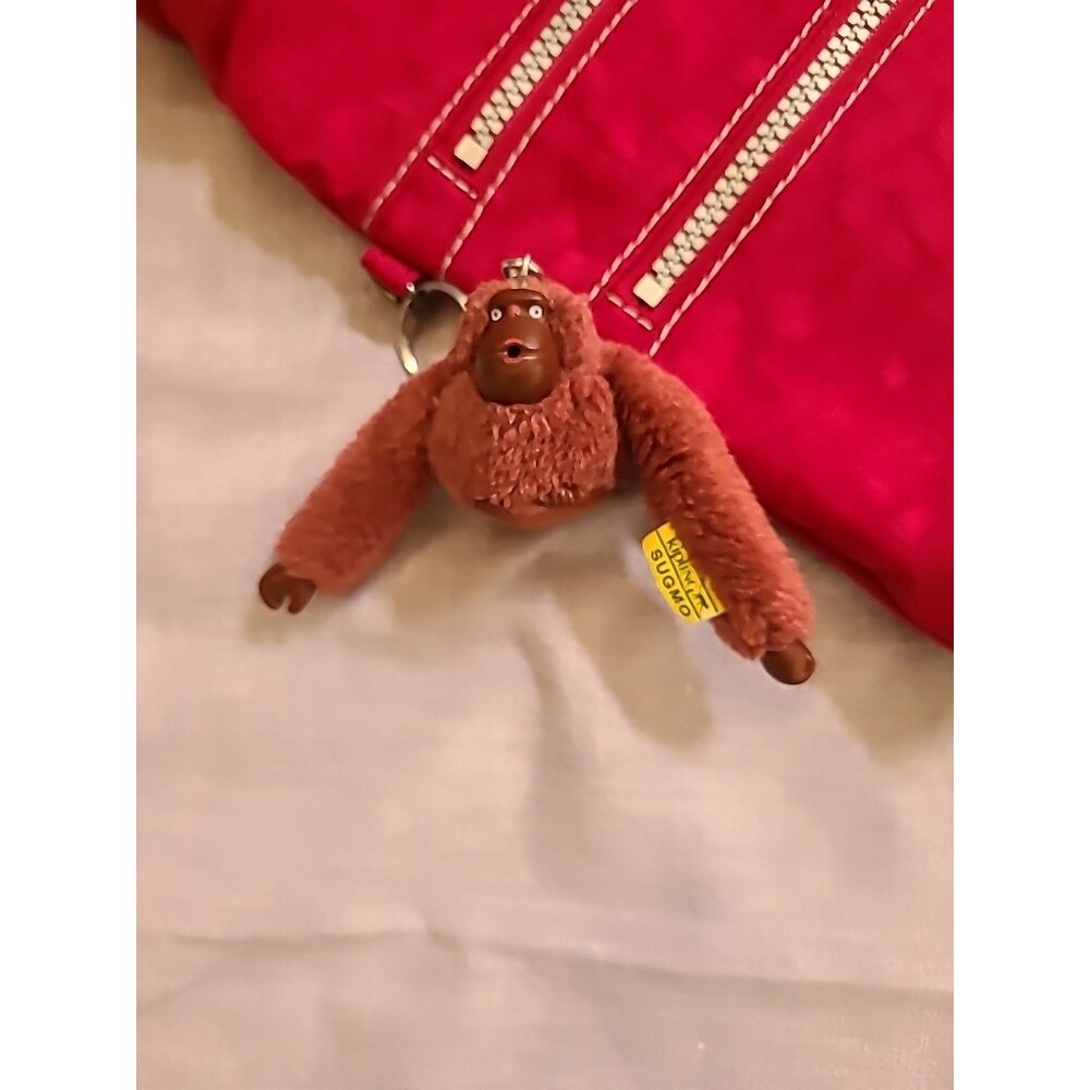 Kipling Berry Cherry Nylon Multi Pocket Organizer… - image 7